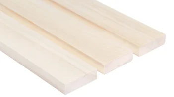Sauna Natural Aspen Bench Board 5/4x4 SHP
