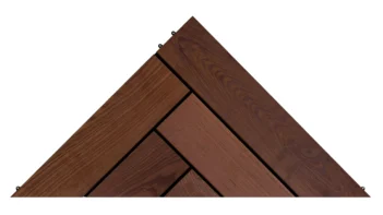 Benchmark Ash Decking Herringbone Start & End Module