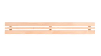 Sauna Natural Alder Backrest