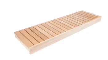 Sauna Natural Alder Bench Module