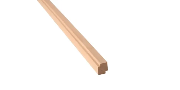 Sauna Natural Alder Moulding 1x1 SI