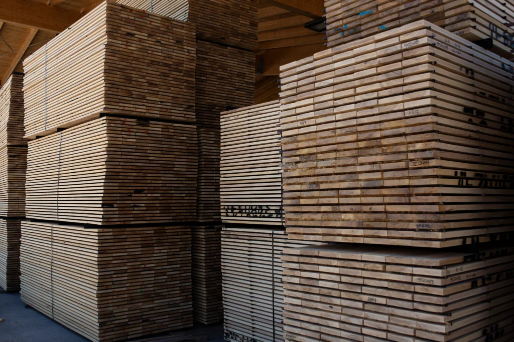 thermory wood before thermal modification