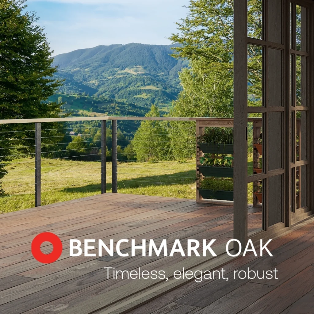 Benchmark oak decking