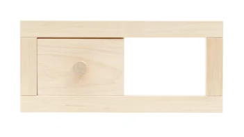 Thermory sauna natural alder adjustable ventilation