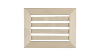 Thermory natural aspen sauna ventilation grille