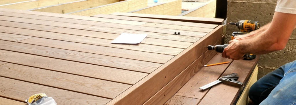 Andy rawls install ash decking