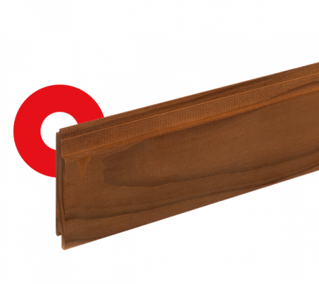 Piece of thermally modified wood